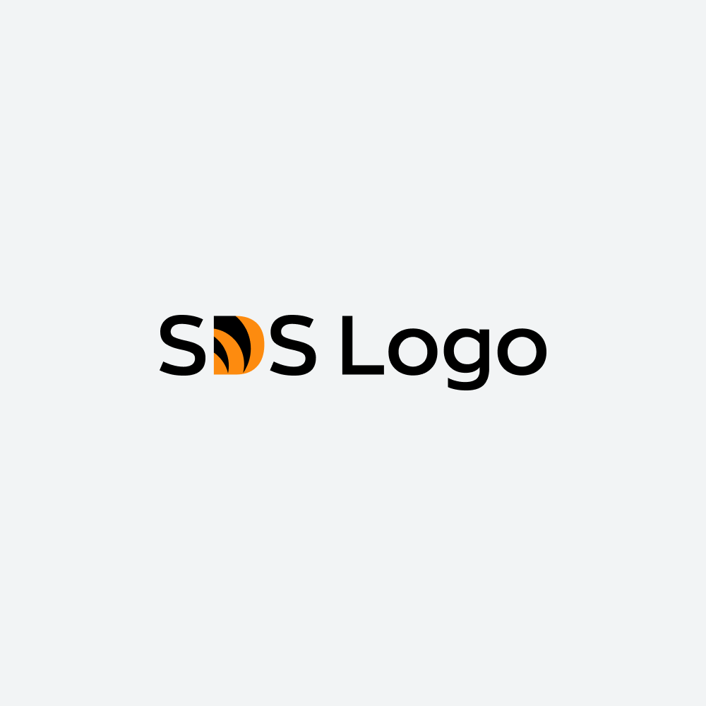SDS Letter Initial Logo Design Template Vector Illustration Stock Vector |  Adobe Stock